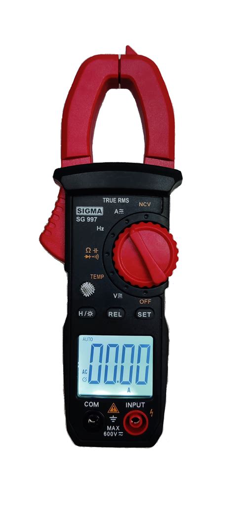Digital Ac Dc Trms Clamp Meter Sigma 997 Current Upto 600a Acdc