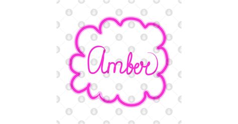 Amber Female Name Amber Posters And Art Prints Teepublic