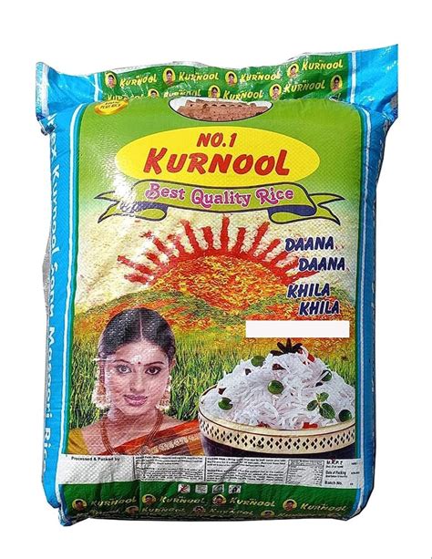 Premium Quality Sona Masoori Rice Packaging Type Pp Bag Packaging