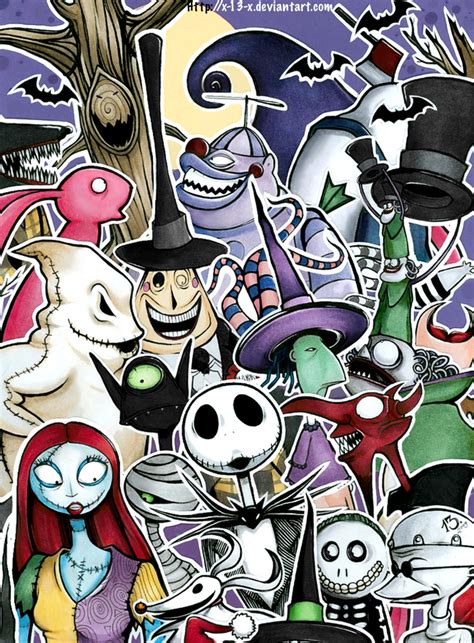 The Nightmare Before Christmas By X 13 X On Deviantart Nightmare