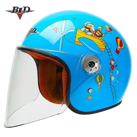 Bld Cute Children Motorbike Motorcycle Helmet Child Warm Comfortable