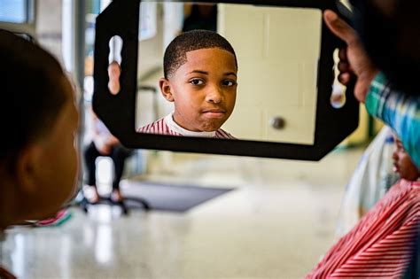 Cops And Barbers Provided Haircuts Free Photo Rawpixel