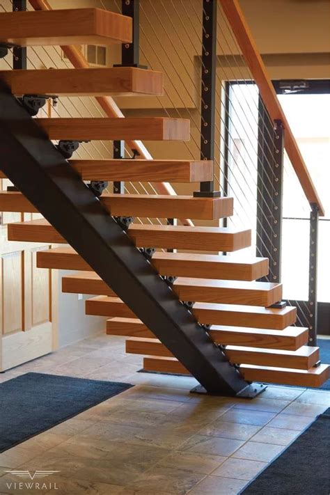 With Sleek Lines That Soar In Mid Air The Floating Stair Is Quickly