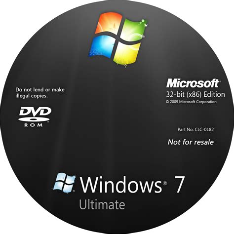 Windows 7 Ultimate Disc By Nubixx On Deviantart