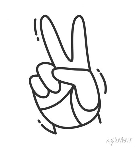 West Side Hand Sign Drawing