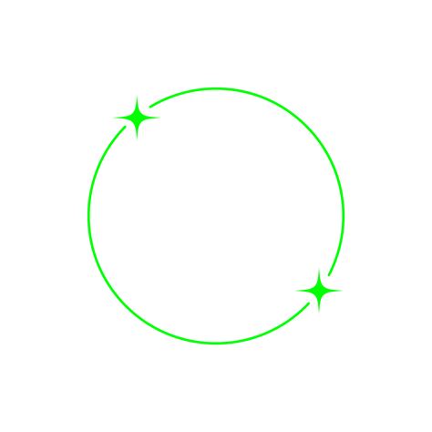 Green Round Shape And Star Logo 22917030 Png