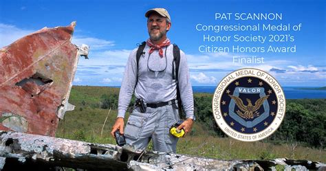 Pat Scannon Named Congressional Medal Of Honor Society S Citizen Honors Award Finalist