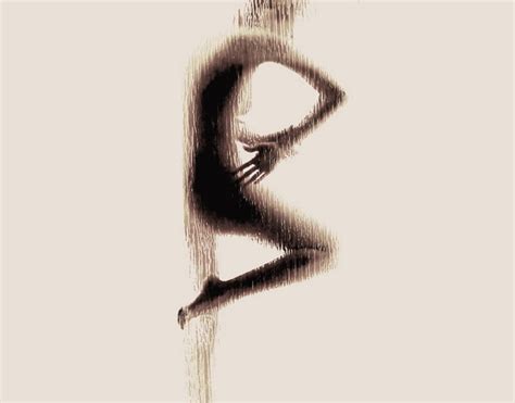 С алфавитом наголо Проект Naked Silhouette Alphabet от Анастасии Мастракули Anastasia Mastrakouli