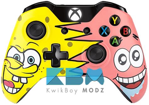 Spongebob Vs Patrick Xbox One Controller Custom Xbox Custom Xbox One