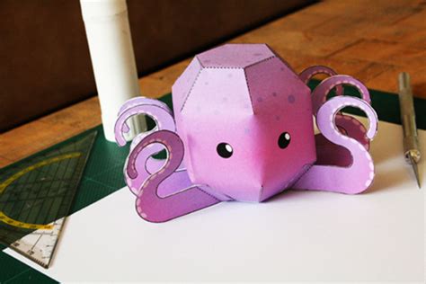 Paper Octopus On Behance