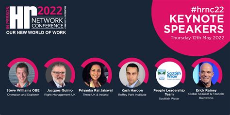 Keynote Speakers Announced For Our New World Of Work Conference