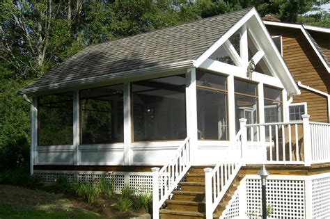Covered Porch Gable Roof Addition Tie In Online Roof Design