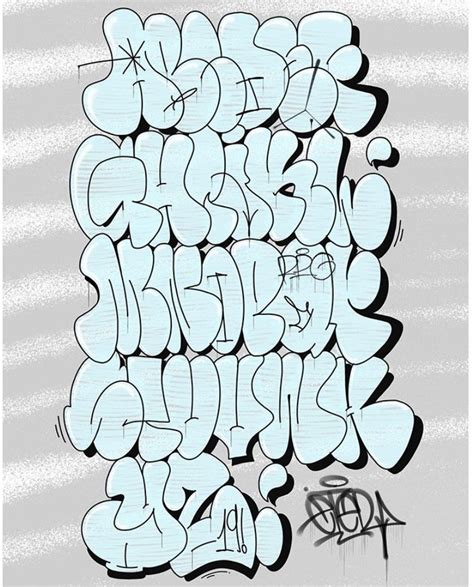 Sintético 103 Foto Letras Para Graffitis Abecedario En 3d 2015 Alta