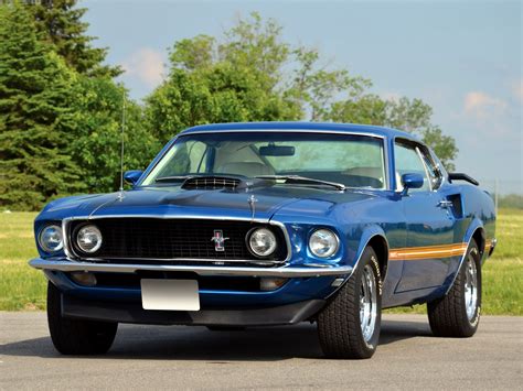 Wallpaper Ford 1969 Ford Mustang Muscle Car Mach 1 Classic Car Images