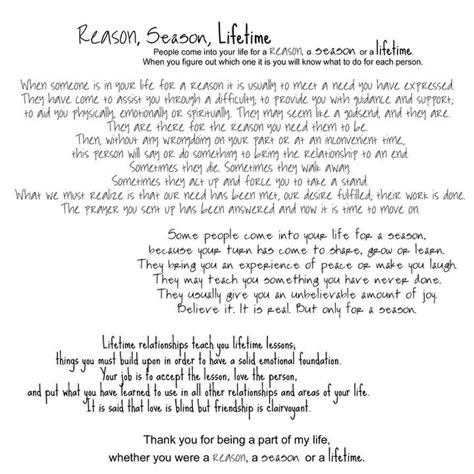 Reason Season Lifetime Created By Mary Elliott Inspirational Quotes Inspirational Words