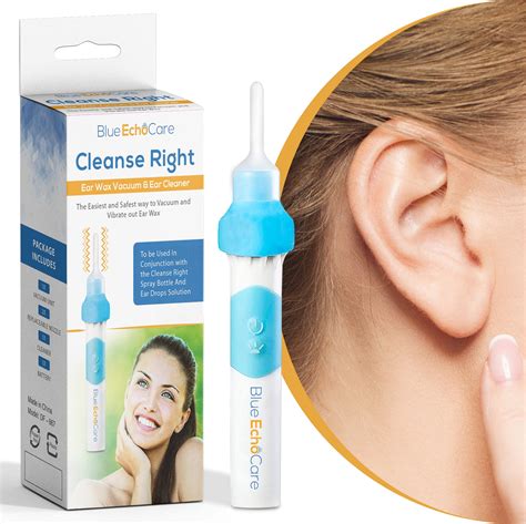 Cleanse Right Ear Vacuum Ear Wax Removal Tool Electronic Ear Wax