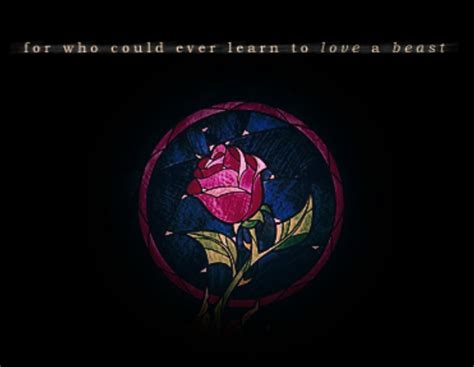 Beauty and the beast (french: For who could ever learn to love a beast? on We Heart It