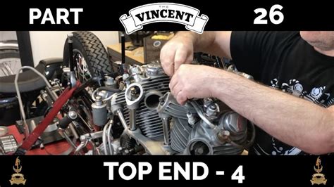 Restoration Of 1951 Vincent Rapide Part 26 Top End 4 Youtube
