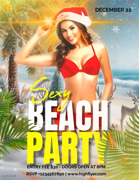 Sexy Party Flyer Template Postermywall