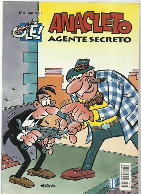Colección Olé 5 Anacleto Agente Secreto Comics Trinidad