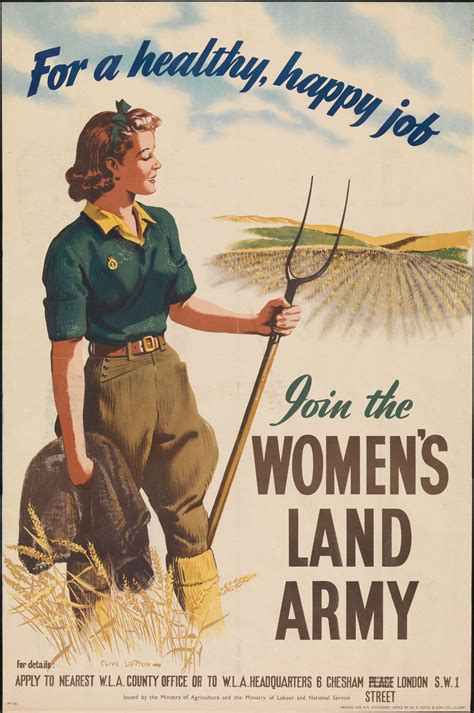 What Was The Womens Land Army Imperial War Museums
