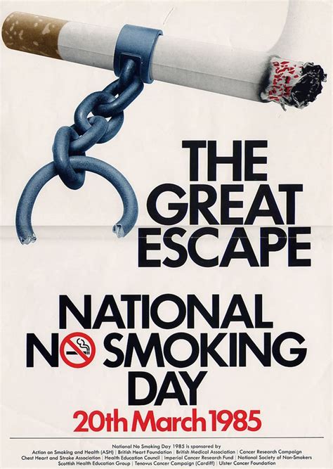No Smoking Day 30 Years Of Posters Encouraging Smokers To Kick The Habit Mirror Online