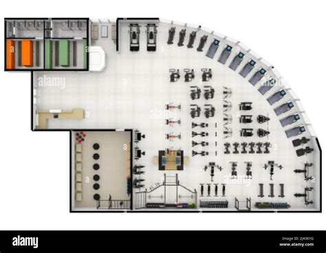 Fitness Gym Layout
