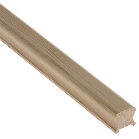 Oak and hemlock make great choices for the handrail for your staircase. Wickes Hemlock Handrail - 3.6m | Wickes.co.uk