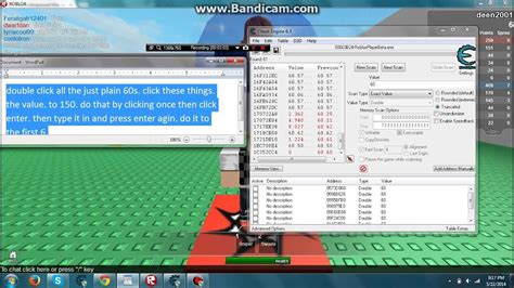 How To Speed Hack On Roblox With Cheat Engine 63 Youtube