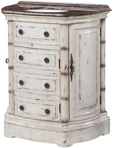 48 to 56 inch wide bathroom vanity cabinets, tops and mirrors online at bathvanityexperts.com. 32 Inch Furniture Style Bathroom Vanity in Distressed Bamboo