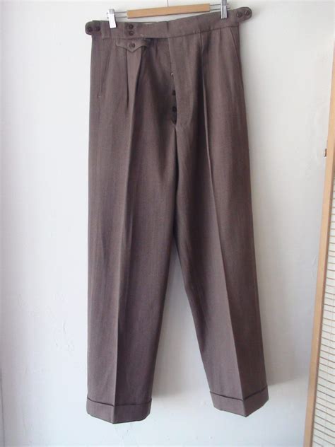 Dsc01085 Vintage Pants Vintage Men 1940s Fashion