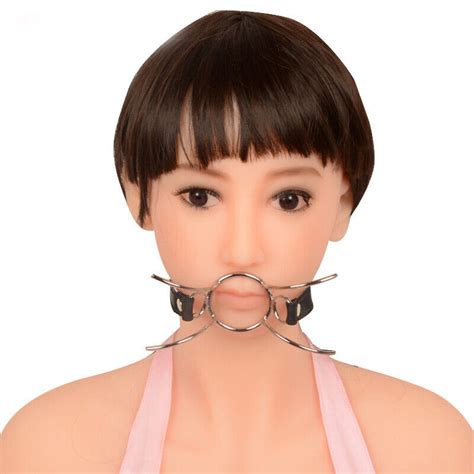 Restraints Open Mouth Oral Gag Ring Harness Belts Bondage Slave Couples