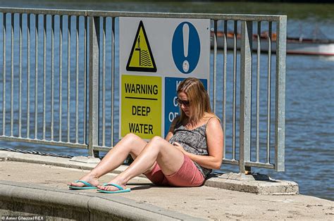 Ready To Sizzle Britain Is Set For Its Hottest Day Of The Year Today As Temperatures Soar To