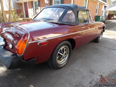 1975 Mg Mgb Convertible Listing Revised With New Pictures