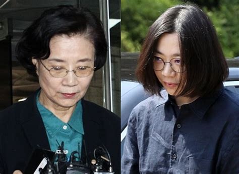 엄마는 법원에 딸은 세관에···한진가 이명희·조현아 우울한 월요일