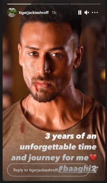 3 Years Of Baaghi 2 An Unforgettable Journey Writes Tiger Shroff