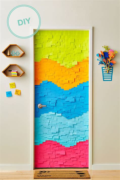 Check spelling or type a new query. awesome-diy-sticky-notes-door-design | HomeMydesign