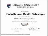 Harvard Extension School Graduate Degree Pictures