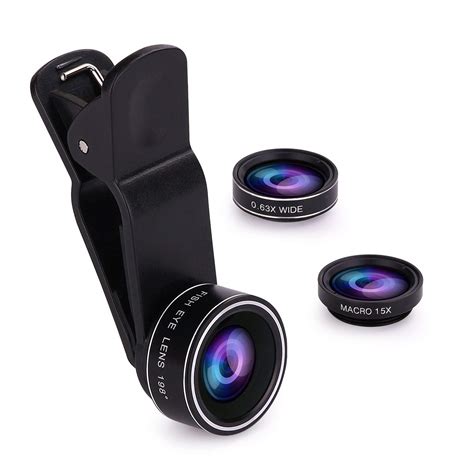 Cell Phone Camera Lens 12x Zoom Telephoto Universal Clip On Hd Lens