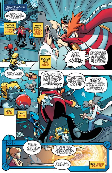 Read Online Sonic Mega Man Worlds Collide Comic Issue Vol
