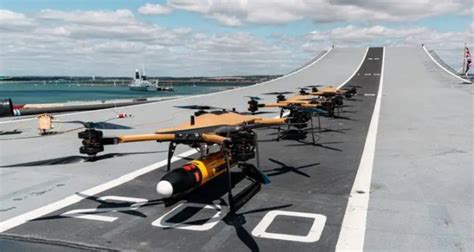 The Royal Navy Tests Multicopters Suas News The Business Of Drones