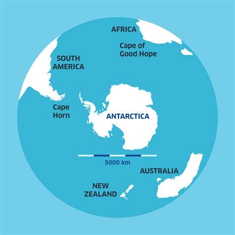 Antartica On A Globe Black Sea Map