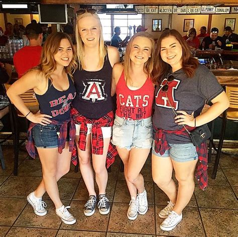 10 Cute Gameday Outfits At University Of Arizona Society19 Tailgate Outfit Gameday Outfit