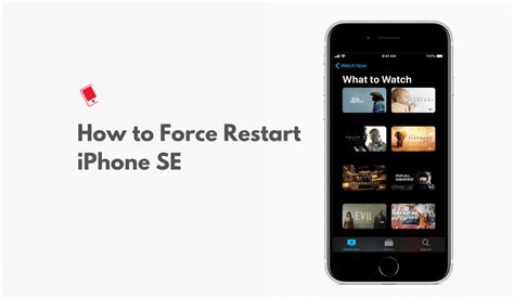 Iphone Se 2020 How To Force Restart Hard Reboot Or Force Reboot