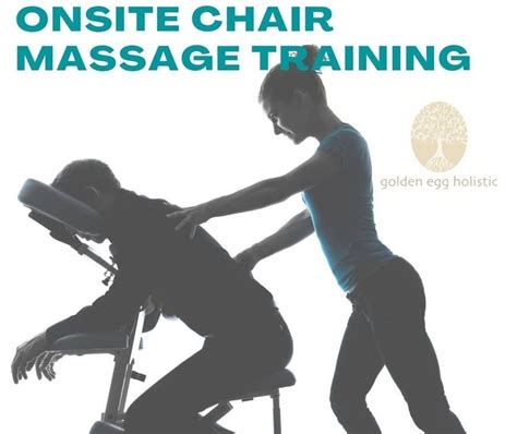 Onsite Chair Massage Training Golden Egg Holistic Laois November 13 2023