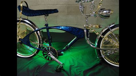 Lowrider Bicycle Blackwhite 5 Button Tucked Banana Seat Cruiser Bike C R Store Sports Vacances