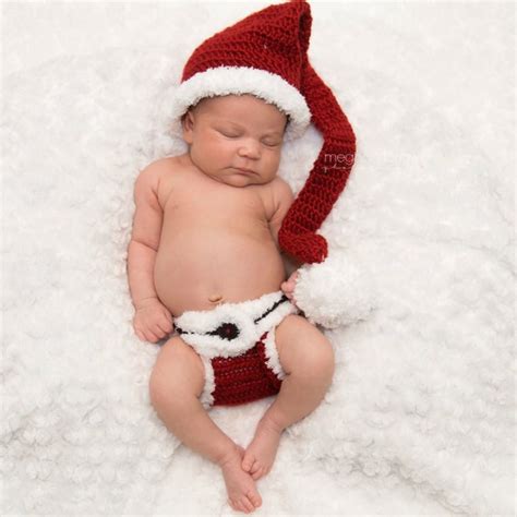 Baby Santa Outfit First Christmas Outfit Winter Baby Etsy