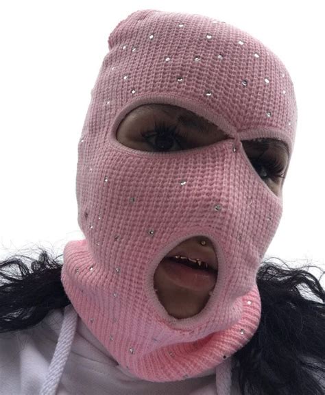 Iremiyaw Mask Girl Gangster Girl Ski Mask
