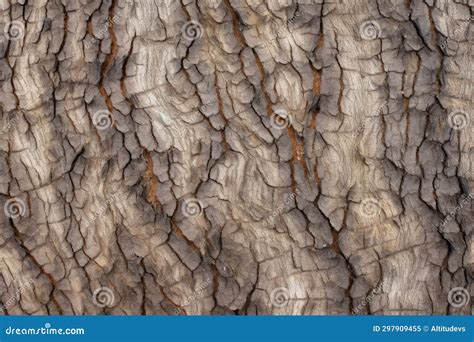 Close Up Of Ash Tree Bark With Visible Texture Stock Image Image Of