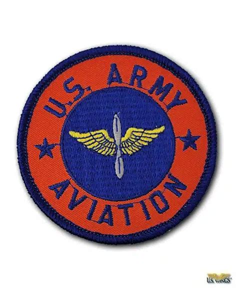 Us Army Aviation Patch Us Wings